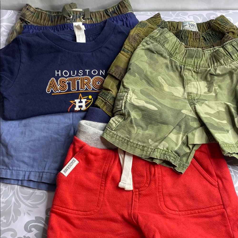 Boys bundle Random 12-24 months description below 8 pieces total